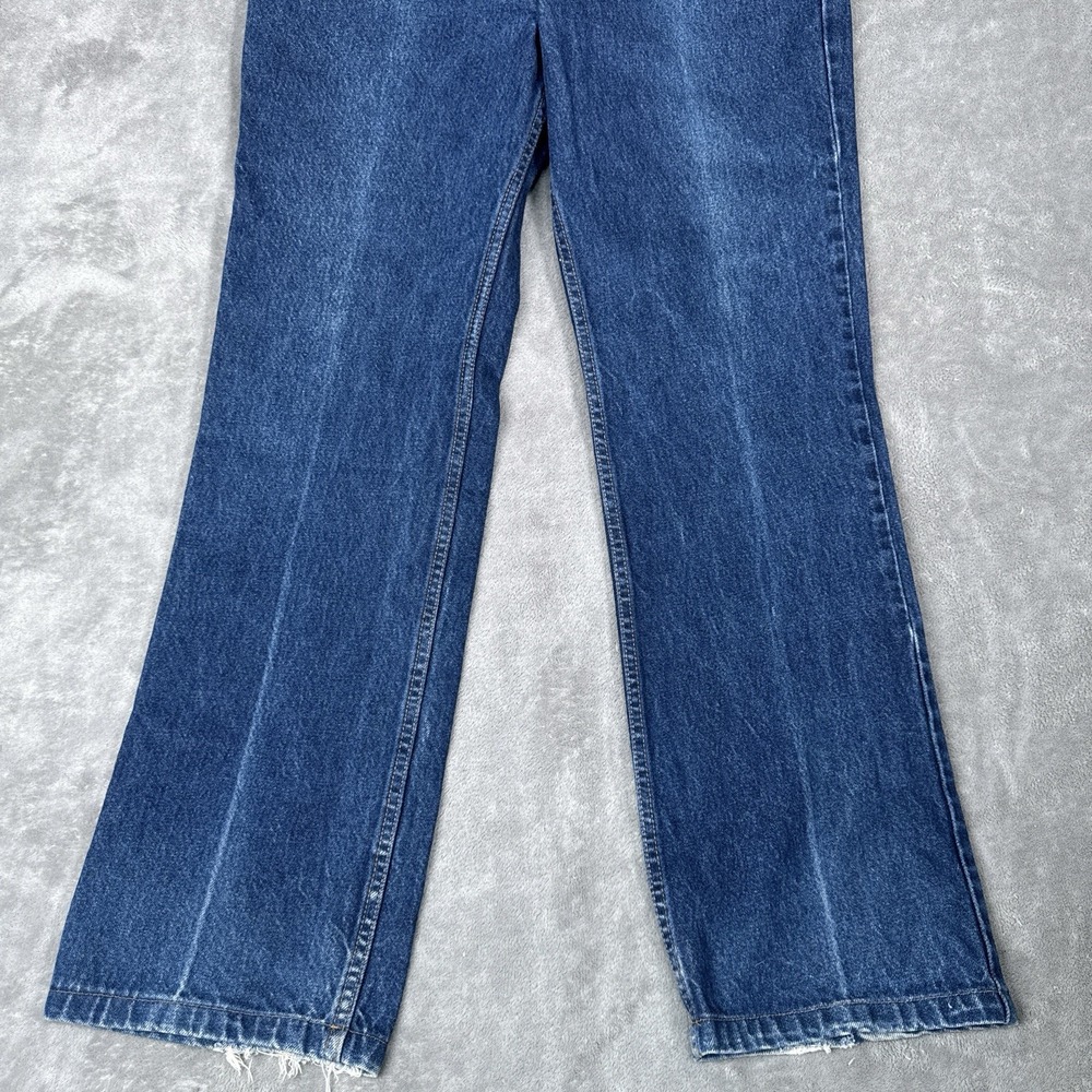 Vintage Levis Jeans Men 36x34 Fits 35x33 Blue Denim 517 Bootcut Made in USA 90s - Picture 6 of 16